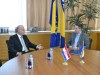 Susret predsjedavajućeg Predstavničkog doma dr. Denisa Bećirovića s ambasadorom Republike Hrvatske